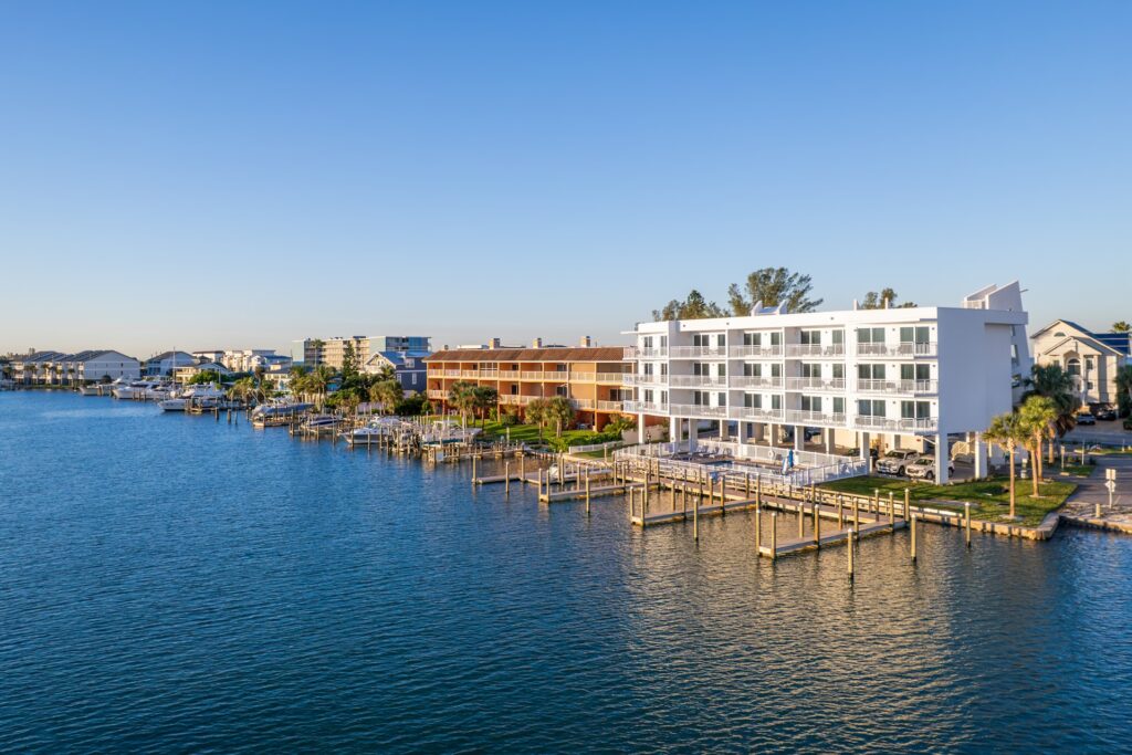 Provident Oceana Beachfront Suites - Aerial view from the Bay
