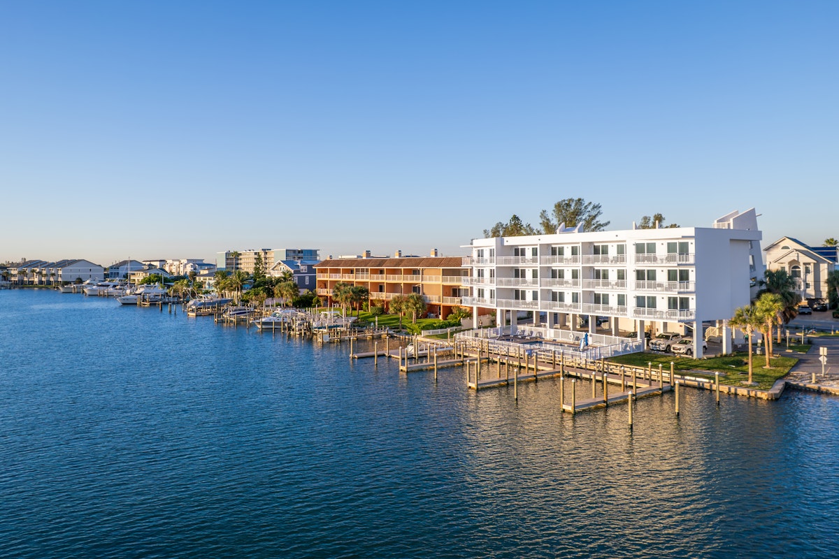 Provident Oceana Beachfront Suites - Aerial view from the Bay